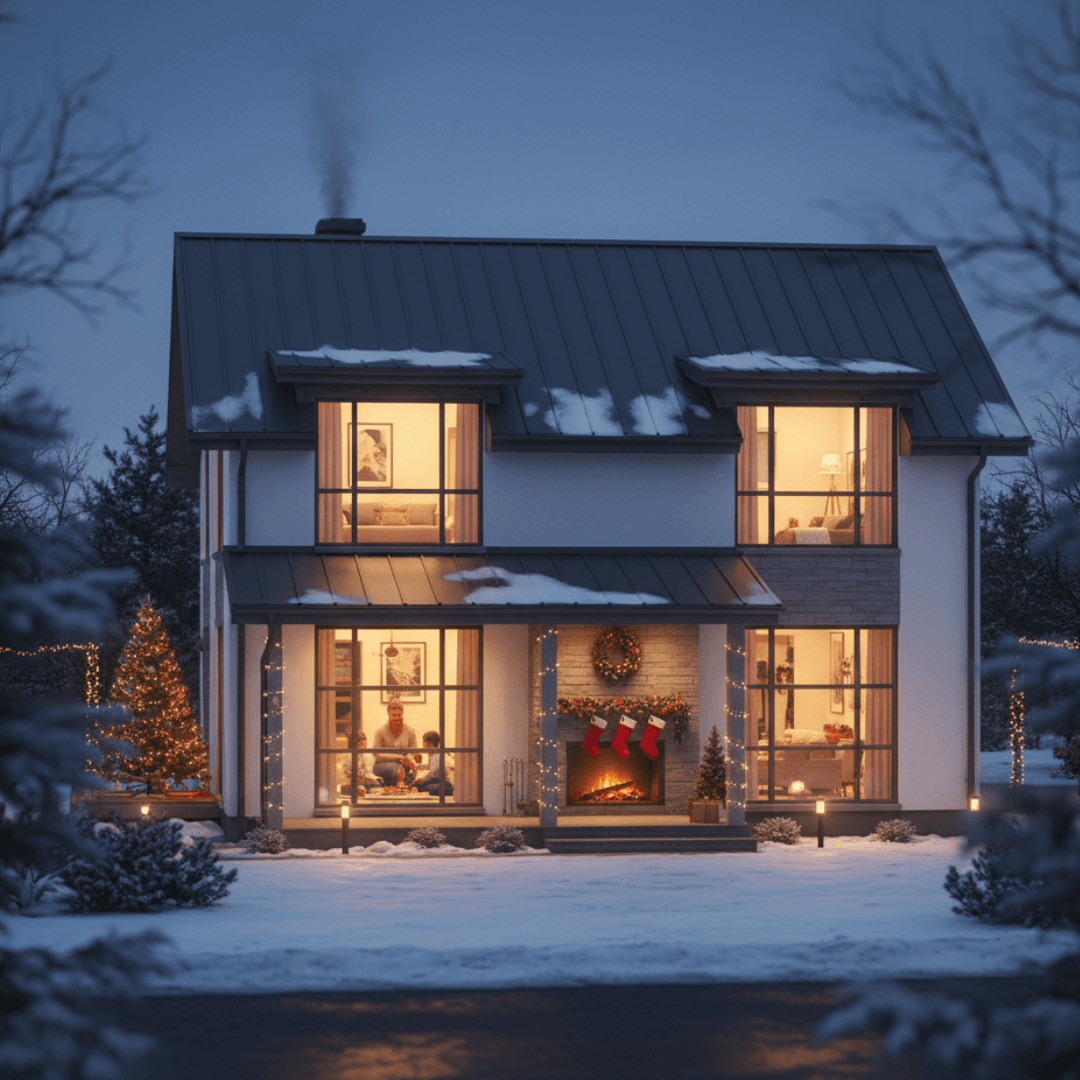 Holiday Energy Savings: Metal Roofs Cut Winter Utility Bills